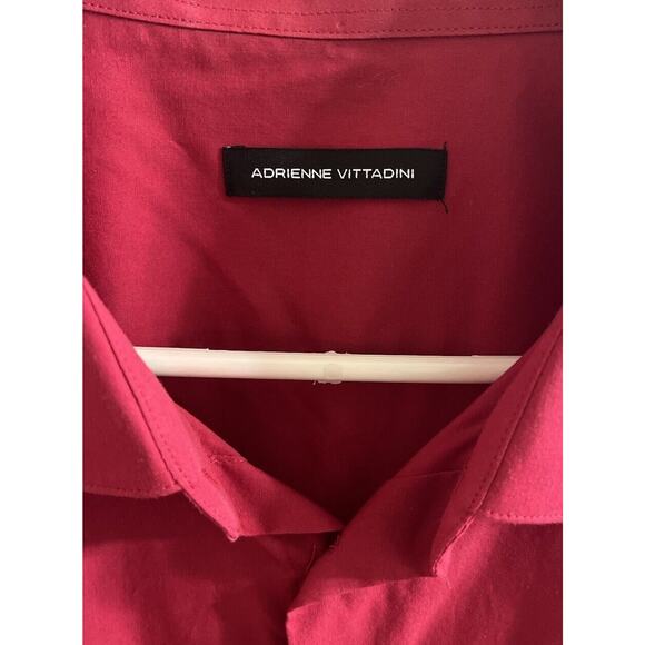 Adrienne Vittadini Men's Long Sleeve Button Down Size 2XL 18-18.5" 34/35 Pink - Picture 3 of 5